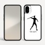 כיסוי בעיצוב אישי עם השם שלך לדגם - Nothing Phone (1) בעיצוב זורק כידון