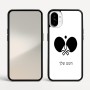 כיסוי בעיצוב אישי עם השם שלך לדגם - Nothing Phone (1) בעיצוב פינג פונג