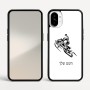 כיסוי בעיצוב אישי עם השם שלך לדגם - Nothing Phone (1) בעיצוב אופנוע שלג