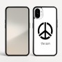 כיסוי בעיצוב אישי עם השם שלך לדגם - Nothing Phone (1) בעיצוב סמל השלום