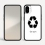 כיסוי בעיצוב אישי עם השם שלך לדגם - Nothing Phone (1) בעיצוב למחזר