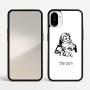 כיסוי בעיצוב אישי עם השם שלך לדגם - Nothing Phone (1) בעיצוב סנטה קלאוס