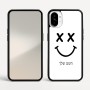 כיסוי בעיצוב אישי עם השם שלך לדגם - Nothing Phone (1) בעיצוב סמיילי