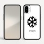 כיסוי בעיצוב אישי עם השם שלך לדגם - Nothing Phone (1) בעיצוב שלג