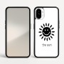 כיסוי בעיצוב אישי עם השם שלך לדגם - Nothing Phone (1) בעיצוב שמש