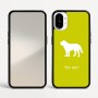 כיסוי בעיצוב אישי עם השם שלך לדגם - Nothing Phone (1) בעיצוב כלב