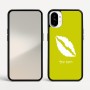 כיסוי בעיצוב אישי עם השם שלך לדגם - Nothing Phone (1) בעיצוב שפתיים - נשיקה