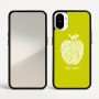 כיסוי בעיצוב אישי עם השם שלך לדגם - Nothing Phone (1) בעיצוב הדפס תפוח