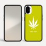 כיסוי בעיצוב אישי עם השם שלך לדגם - Nothing Phone (1) בעיצוב עלה מריחואנה - גראס