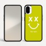 כיסוי בעיצוב אישי עם השם שלך לדגם - Nothing Phone (1) בעיצוב סמיילי