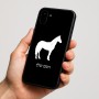 כיסוי בעיצוב אישי עם השם שלך לדגם - Nothing Phone (1) בעיצוב סוס