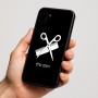 כיסוי בעיצוב אישי עם השם שלך לדגם - Nothing Phone (1) בעיצוב מעצב שיער