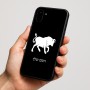 כיסוי בעיצוב אישי עם השם שלך לדגם - Nothing Phone (1) בעיצוב מזלות - שור