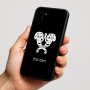 כיסוי בעיצוב אישי עם השם שלך לדגם - Nothing Phone (1) בעיצוב פרחי קרן
