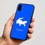 כיסוי בעיצוב אישי עם השם שלך לדגם - Nothing Phone (1) בעיצוב תנין
