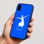 כיסוי בעיצוב אישי עם השם שלך לדגם - Nothing Phone (1) בעיצוב בלרינה