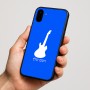 כיסוי בעיצוב אישי עם השם שלך לדגם - Nothing Phone (1) בעיצוב גיטרה