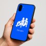 כיסוי בעיצוב אישי עם השם שלך לדגם - Nothing Phone (1) בעיצוב מזלות - תאומים