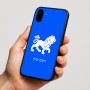 כיסוי בעיצוב אישי עם השם שלך לדגם - Nothing Phone (1) בעיצוב מזלות - אריה