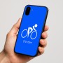 כיסוי בעיצוב אישי עם השם שלך לדגם - Nothing Phone (1) בעיצוב אופניים אולימפיים