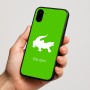 כיסוי בעיצוב אישי עם השם שלך לדגם - Nothing Phone (1) בעיצוב תנין