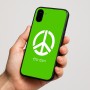 כיסוי בעיצוב אישי עם השם שלך לדגם - Nothing Phone (1) בעיצוב סמל השלום