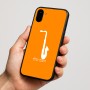 כיסוי בעיצוב אישי עם השם שלך לדגם - Nothing Phone (1) בעיצוב סקסופון