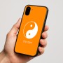 כיסוי בעיצוב אישי עם השם שלך לדגם - Nothing Phone (1) בעיצוב סמל יינג יאנג