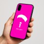 כיסוי בעיצוב אישי עם השם שלך לדגם - Nothing Phone (1) בעיצוב צניחה חופשית