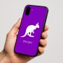 כיסוי בעיצוב אישי עם השם שלך לדגם - Nothing Phone (1) בעיצוב קנגורו
