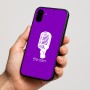 כיסוי בעיצוב אישי עם השם שלך לדגם - Nothing Phone (1) בעיצוב מיקרופון