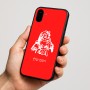 כיסוי בעיצוב אישי עם השם שלך לדגם - Nothing Phone (1) בעיצוב סנטה קלאוס