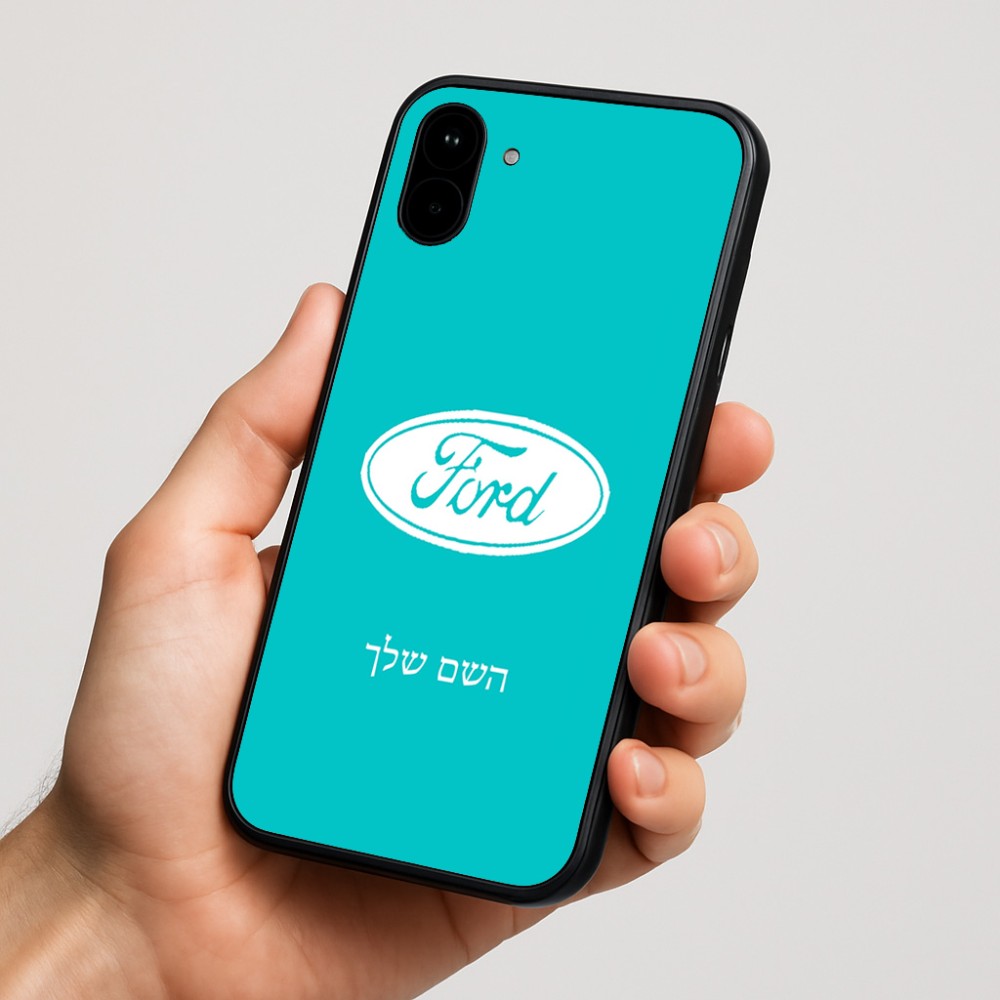 כיסוי בעיצוב אישי עם השם שלך לדגם - Nothing Phone (1) בעיצוב לחצות