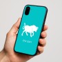 כיסוי בעיצוב אישי עם השם שלך לדגם - Nothing Phone (1) בעיצוב מזלות - שור