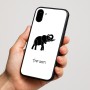 כיסוי בעיצוב אישי עם השם שלך לדגם - Nothing Phone (1) בעיצוב פיל