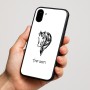 כיסוי בעיצוב אישי עם השם שלך לדגם - Nothing Phone (1) בעיצוב ראש סוס