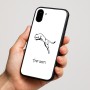 כיסוי בעיצוב אישי עם השם שלך לדגם - Nothing Phone (1) בעיצוב פומה