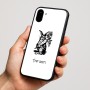 כיסוי בעיצוב אישי עם השם שלך לדגם - Nothing Phone (1) בעיצוב ארנב מחזיק גזר