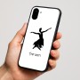 כיסוי בעיצוב אישי עם השם שלך לדגם - Nothing Phone (1) בעיצוב בלרינה