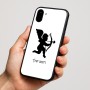 כיסוי בעיצוב אישי עם השם שלך לדגם - Nothing Phone (1) בעיצוב קופידון