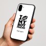 כיסוי בעיצוב אישי עם השם שלך לדגם - Nothing Phone (1) בעיצוב נשקי את חבר שלי