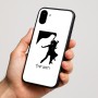 כיסוי בעיצוב אישי עם השם שלך לדגם - Nothing Phone (1) בעיצוב אישה רוקדת עם גבר