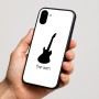 כיסוי בעיצוב אישי עם השם שלך לדגם - Nothing Phone (1) בעיצוב גיטרה