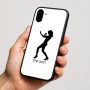 כיסוי בעיצוב אישי עם השם שלך לדגם - Nothing Phone (1) בעיצוב אישה מגוננת
