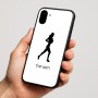 כיסוי בעיצוב אישי עם השם שלך לדגם - Nothing Phone (1) בעיצוב רץ רץ אישה