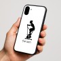 כיסוי בעיצוב אישי עם השם שלך לדגם - Nothing Phone (1) בעיצוב אימון ספינינג - אישה