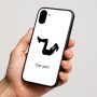 כיסוי בעיצוב אישי עם השם שלך לדגם - Nothing Phone (1) בעיצוב אישה מתאמנת