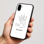 כיסוי בעיצוב אישי עם השם שלך לדגם - Nothing Phone (1) בעיצוב יד