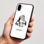 כיסוי בעיצוב אישי עם השם שלך לדגם - Nothing Phone (1) בעיצוב סנטה קלאוס