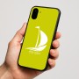 כיסוי בעיצוב אישי עם השם שלך לדגם - Nothing Phone (1) בעיצוב סירה